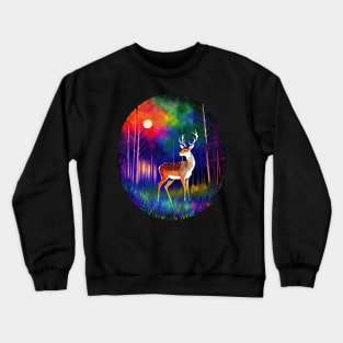 Magical Forest Deer 1 Crewneck Sweatshirt